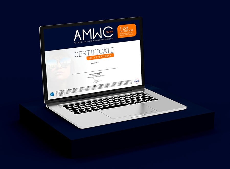 AMWC Dubai - Certificate